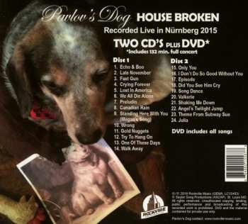 2CD/DVD Pavlov's Dog: House Broken