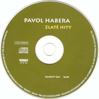 CD Pavol Habera: Zlaté Hity