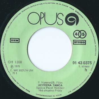 SP Pavol Hammel: Učiteľka Tanca / Blší Trh