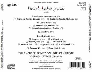 CD Stephen Layton: O Antiphons And Other Choral Works