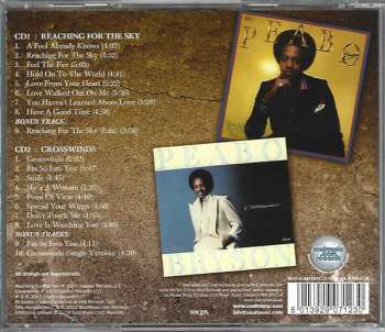 2CD Peabo Bryson: Reaching For The Sky / Crosswinds