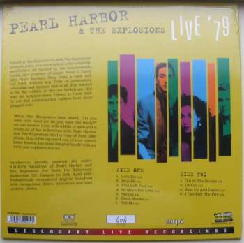 LP/CD Pearl Harbor And The Explosions: Live '79 LTD | NUM | CLR