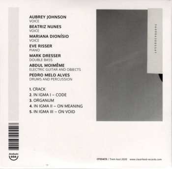 CD Pedro Melo Alves: In Igma