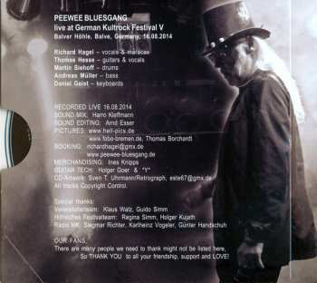 CD Pee Wee Bluesgang: Bootlegged In Balve