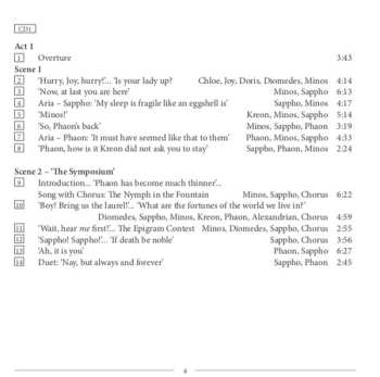 2CD John Tomlinson: Sappho