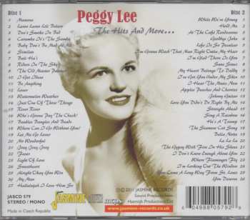 2CD Peggy Lee: The Hits And More ...