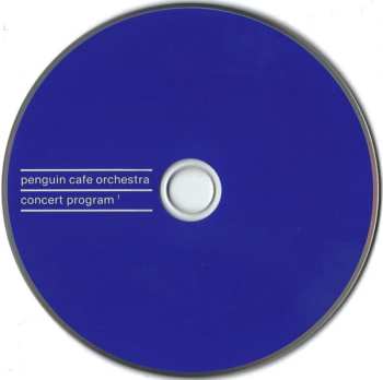 2CD Penguin Cafe Orchestra: Concert Program