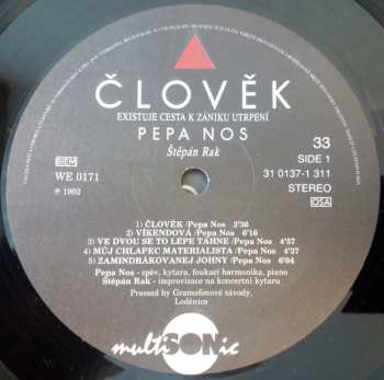 LP Pepa Nos: Člověk (Existuje Cesta K Zániku Utrpení)
