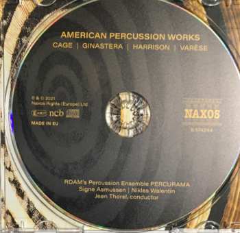 CD Lou Harrison: American Percussion Works: Cage - Ginastera - Harrison - Varèse