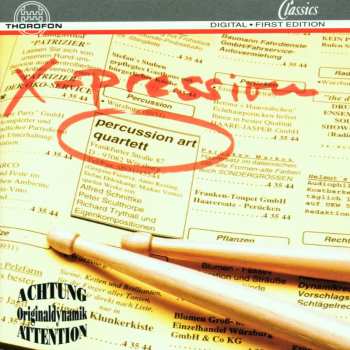Album Percussion Art Quartett: X-Pression