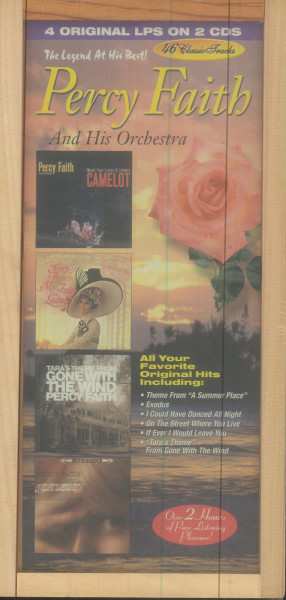 2CD Percy Faith & His Orchestra: The Legend At His Best
