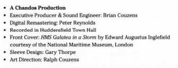 CD Sir Edward Elgar: Epic Brass (British Music For Brass Band