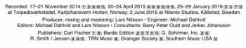 CD Bjarte Engeset: Complete Music For Wind Band • 1