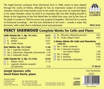 CD Percy Sherwood: Complete Works For Cello And Piano