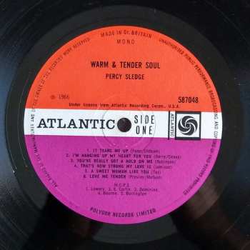 LP Percy Sledge: Warm & Tender Soul