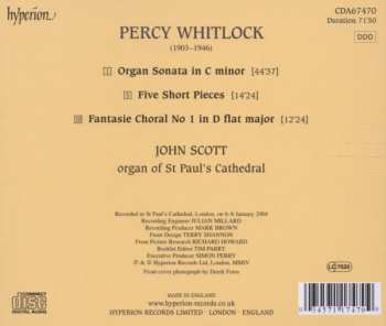 CD John Scott: Organ Sonata In C Minor • Fantasie Choral No 1 • Five Short Pieces