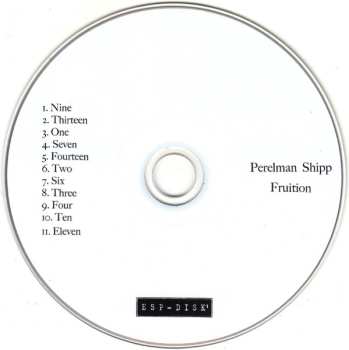 CD Ivo Perelman: Fruition