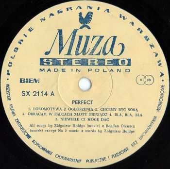 LP Perfect: Perfect