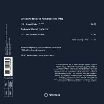 CD Antonio Vivaldi: Stabat Mater / Nisi Dominus