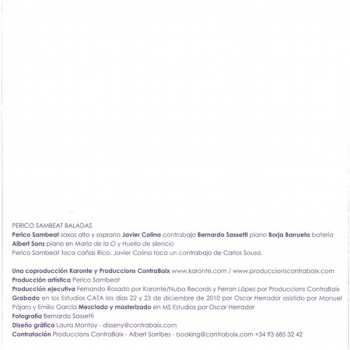 CD Perico Sambeat: Baladas