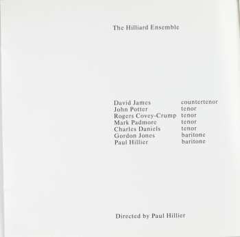 CD The Hilliard Ensemble: Perotin