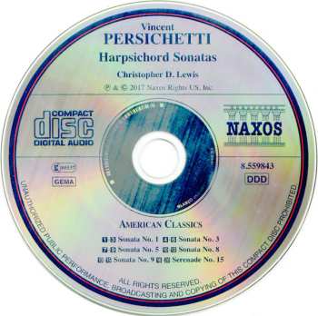 CD Christopher D. Lewis: Harpsichord Sonatas