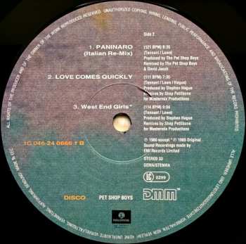 LP Pet Shop Boys: Disco