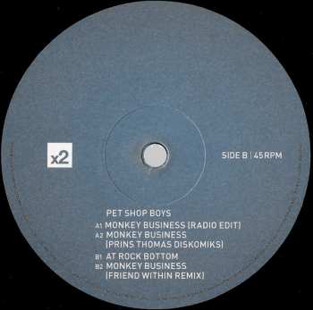 LP Pet Shop Boys: Monkey Business