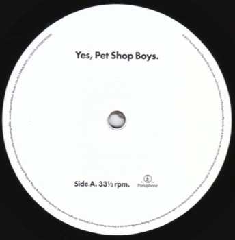 LP Pet Shop Boys: Yes