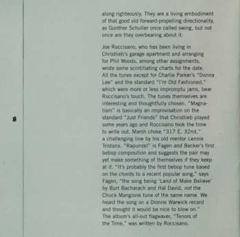 CD Pete Christlieb / Warne Marsh Quintet: Apogee