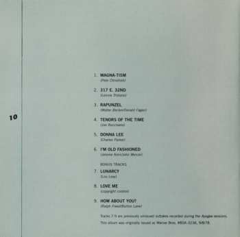 CD Pete Christlieb / Warne Marsh Quintet: Apogee