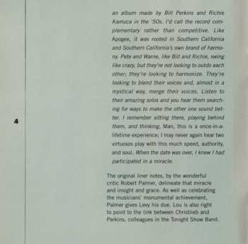 CD Pete Christlieb / Warne Marsh Quintet: Apogee