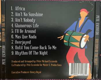 CD Pete Escovedo: Rhythm Of The Night DIGI