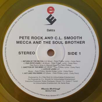 2LP Pete Rock & C.L. Smooth: Mecca And The Soul Brother CLR | LTD | NUM