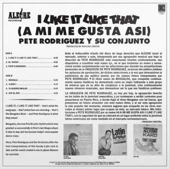 LP Pete Rodriguez: I Like It Like That (A Mi Me Gusta Asi)