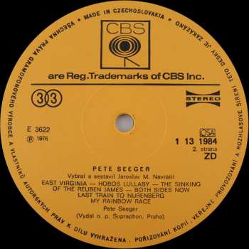 LP Pete Seeger: Pete Seeger