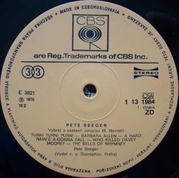 LP Pete Seeger: Pete Seeger