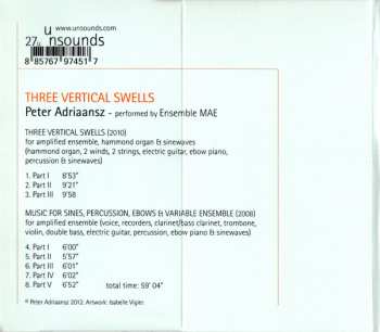 CD Peter Adriaansz: Three Vertical Swells