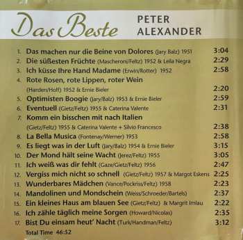 CD Peter Alexander: Das Beste