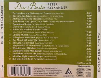 CD Peter Alexander: Das Beste