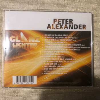 CD Peter Alexander: Glanzlichter