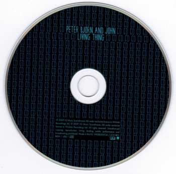 CD Peter Bjorn And John: Living Thing