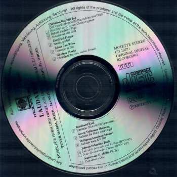 CD Peter Damm: Laudatio (Musik Für Horn Und Orgel Aus Der Kathedrale Zu Dresden)