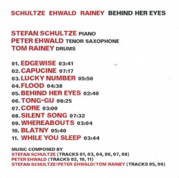 CD Tom Rainey: Behind Her Eyes