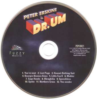 CD Peter Erskine: Dr. Um