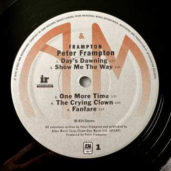 LP Peter Frampton: Frampton