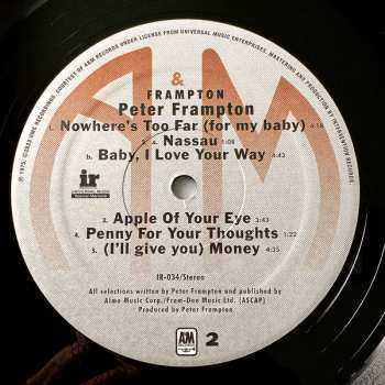 LP Peter Frampton: Frampton