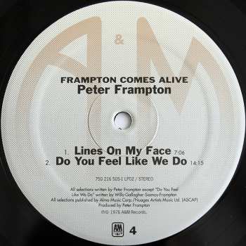 2LP Peter Frampton: Frampton Comes Alive!