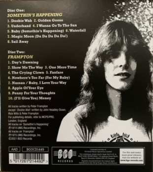2CD Peter Frampton: Somethin's Happening / Frampton