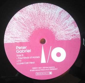 4LP/2CD/Doos/Blu-ray Peter Gabriel: I/O DLX | LTD